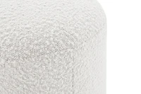 Audo Stool - White Boucle