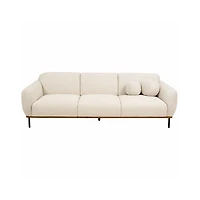 Genea Sofa with Premium Believe Fabric - Beige