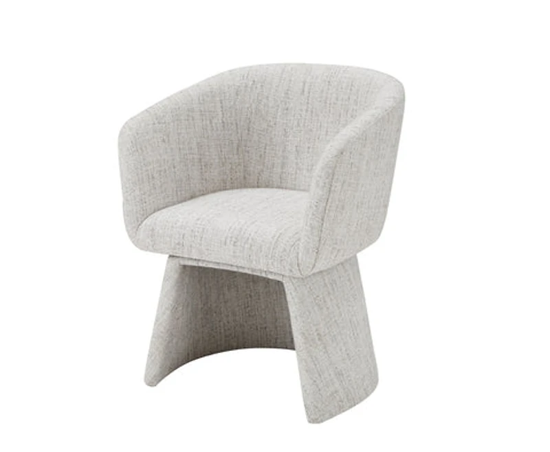 Thaila Full Fabric Swivel Dining Chair