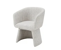 Thaila Full Fabric Swivel Dining Chair