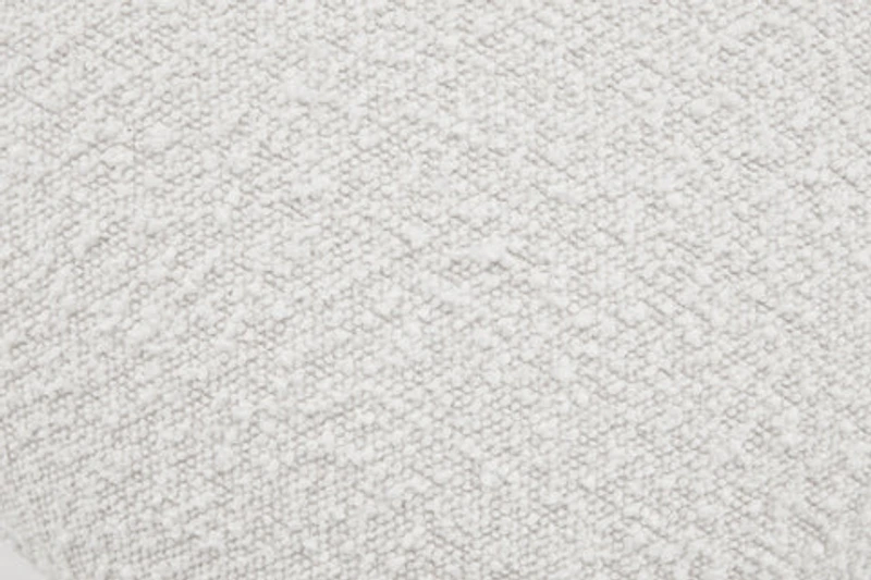 Audo Stool - White Boucle