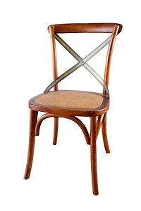 Wynric Back Chair w/ Rattan Seat