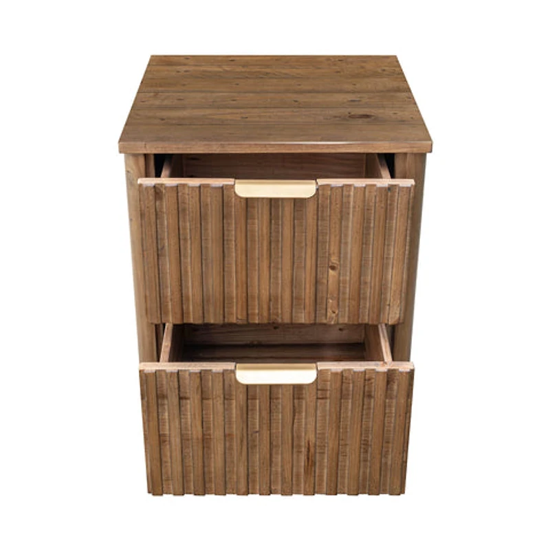 Kavari 2 Drawer Nightstand