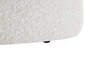 Audo Stool - White Boucle
