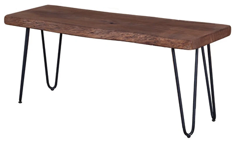 Torvis Bench - Matte Brown