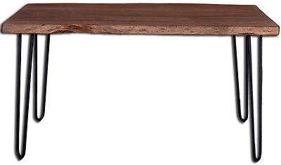 Torvis Dining Table– Matte Brown