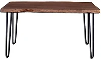 Torvis Dining Table– Matte Brown