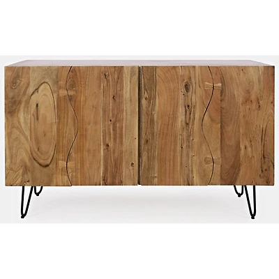 Nature's Edge Sideboard with 4 doors - Natural