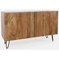 Nature's Edge Sideboard with 4 doors - Natural