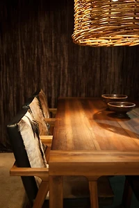 Drellyn Cool Armchair Brown Mindi Oak
