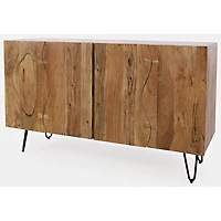 Nature's Edge Sideboard with 4 doors - Natural