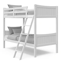 TWIN BUNK BED - WHITE