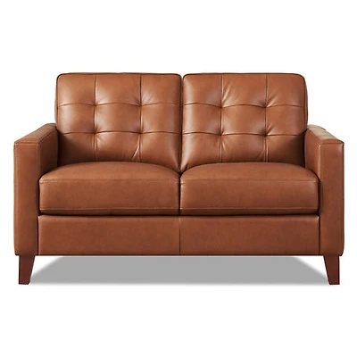 Tallon Genuine Leather Loveseat