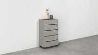 Nella Two Tone 5 Drawer Bedroom Chest