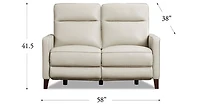 Ashbryn Power Headrest & Lumbar Zero Gravity Reclining Loveseat