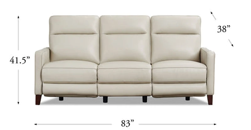 Ashbryn Power Headrest & Lumbar Zero Gravity Reclining Sofa