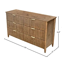 Kavari 6 Drawer Dresser