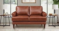 Austra Genuine Leather Loveseat