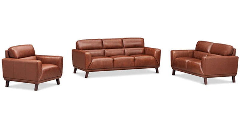 Jammie Genuine Leather Sofa