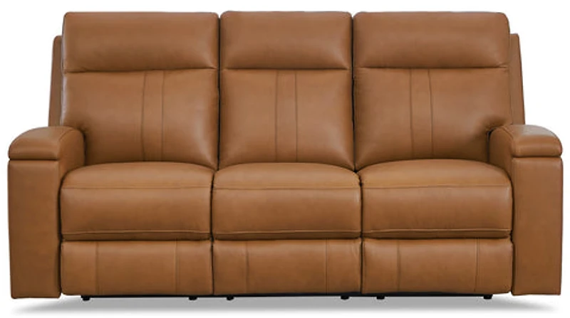 Hanley Zero Gravity Genuine Leather Power Reclining Sofa