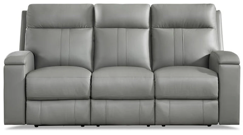 Hanley Zero Gravity Genuine Leather Power Reclining Sofa