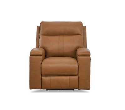 Hanley Zero Gravity Genuine Leather Power Reclining Chair