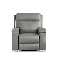 Hanley Zero Gravity Genuine Leather Power Reclining Chair