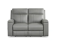 Hanley Zero Gravity Genuine Leather Power Reclining Loveseat