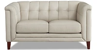 Arvon Genuine Leather Loveseat