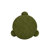 Olea Boucle Ottoman - Moss Green