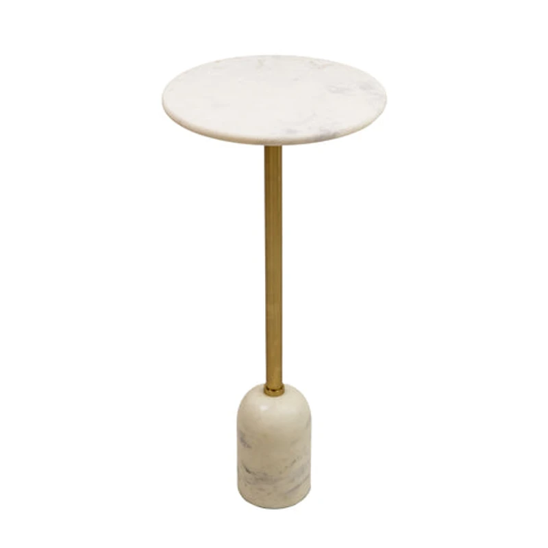 WEDDEL MARBLE DRINK TABLE