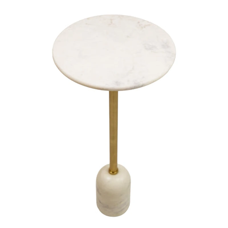 WEDDEL MARBLE DRINK TABLE