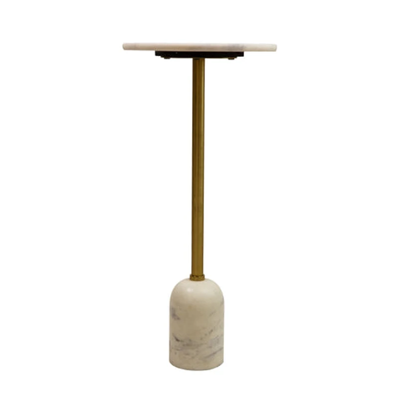 WEDDEL MARBLE DRINK TABLE