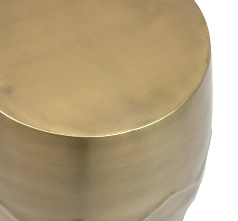 PELLEY HAMMERED SIDE TABLE
