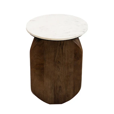 ARITIS SIDE TABLE WITH MARBLE TOP