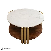 KAMBRY COFFE TABLE WITH MARBLE TOP