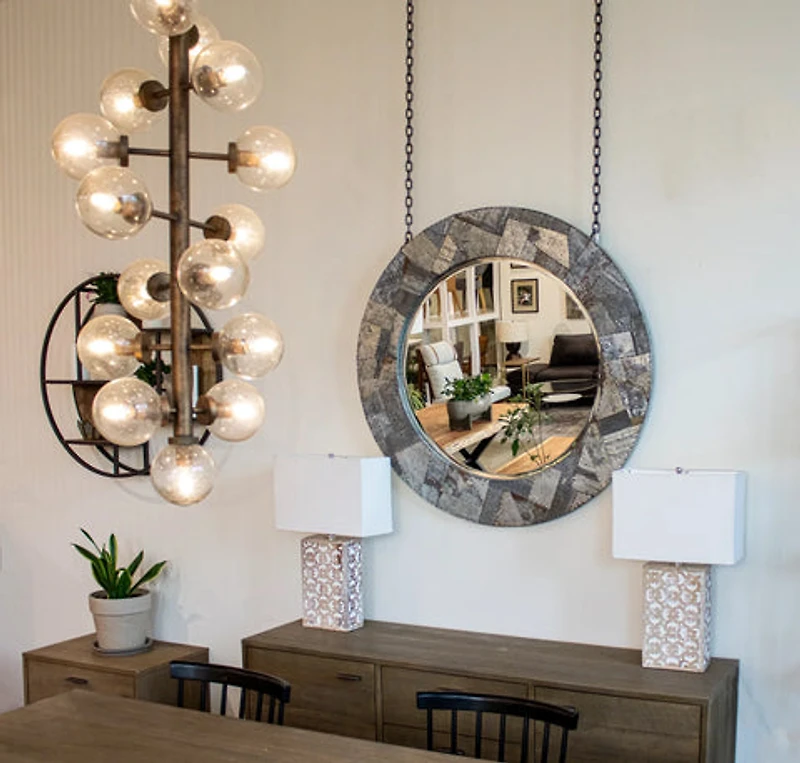 Sierra Round Mirror 42"