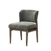 Athens Dining Chair - Olive Chenille