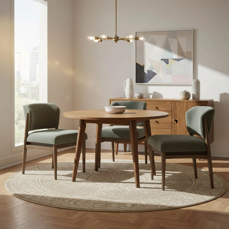 Athens Dining Chair - Olive Chenille