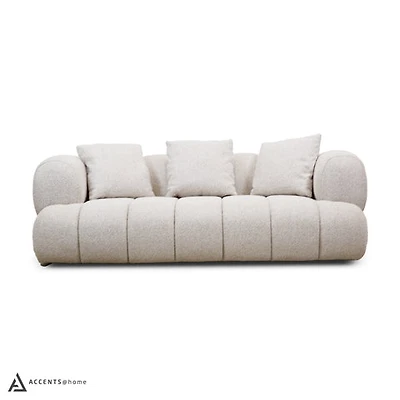 Adonis Sofa w/3 Pillows - Natural