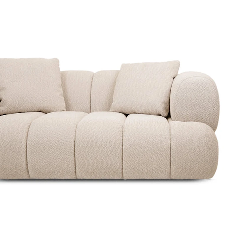 Adonis Loveseat w/2 Pillows - Camel