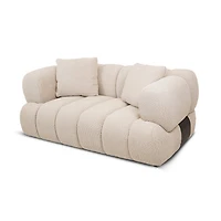 Adonis Loveseat w/2 Pillows - Camel