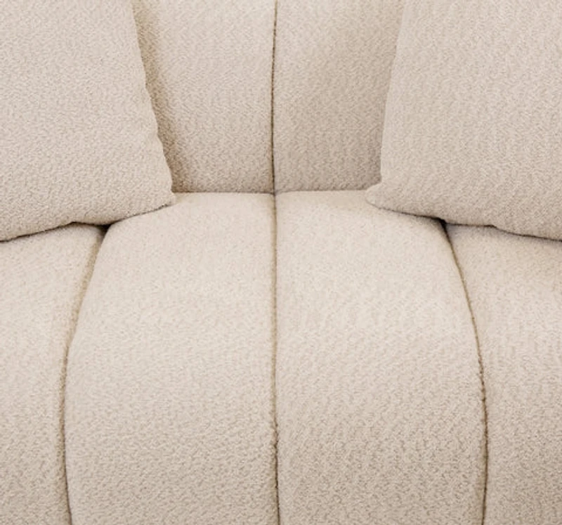 Adonis Loveseat w/2 Pillows - Camel