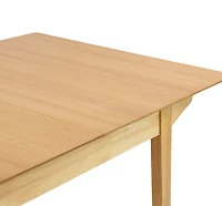 Aldus Extendable Wooden Dining Table - Natural Oak Finish