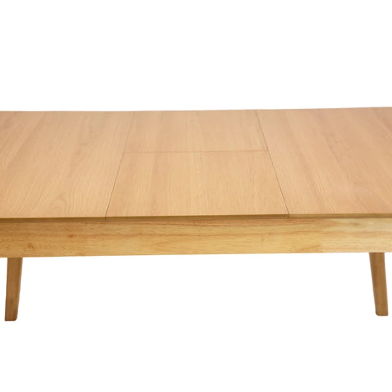 Aldus Extendable Wooden Dining Table - Natural Oak Finish