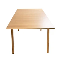 Aldus Extendable Wooden Dining Table - Natural Oak Finish
