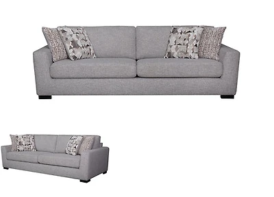 Archie Condo Sofa with 4 Toss Pillows