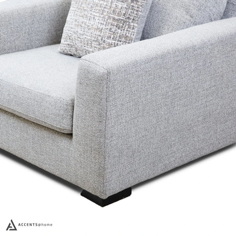 Archie Accent Chair with 2 Toss Pillows