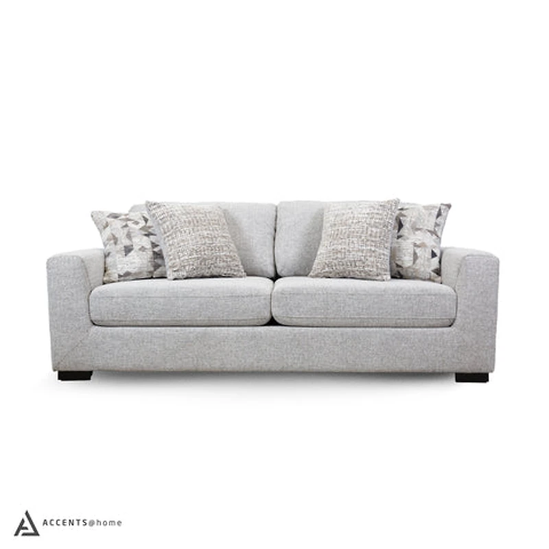Archie Condo Sofa with 4 Toss Pillows