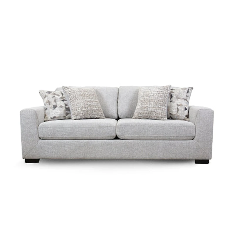 Archie Condo Sofa with 4 Toss Pillows